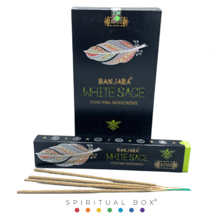 Betisoare Parfumate Tribale Banjara - White Sage, 10 buc