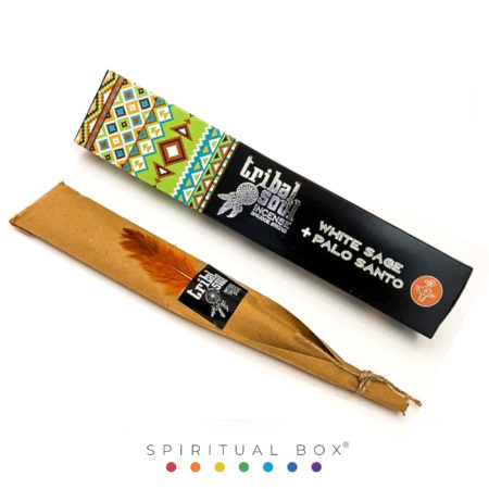 Betisoare Parfumate Tribal Soul - White Sage Palo Santo, 15g
