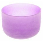 Bol de cristal reglat Chakra Coroana 20 cm