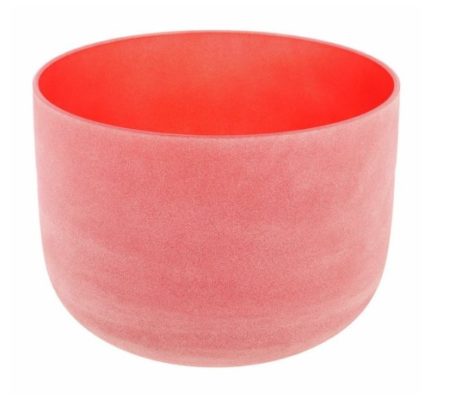 Bol de cristal reglat Chakra Radacina 25 cm