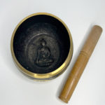 Bol Tibetan negru 9 cm