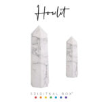 Varf Howlit 9 cm – Cristalul Calității și Al Echilibrului Emoțional