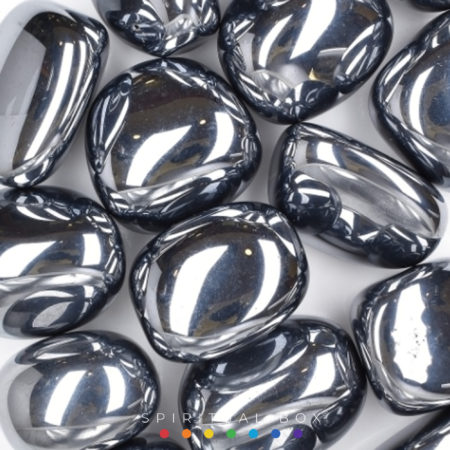 Cristal Rulat Hematit – Stabilitate, Protecție și Întărirea Energetică