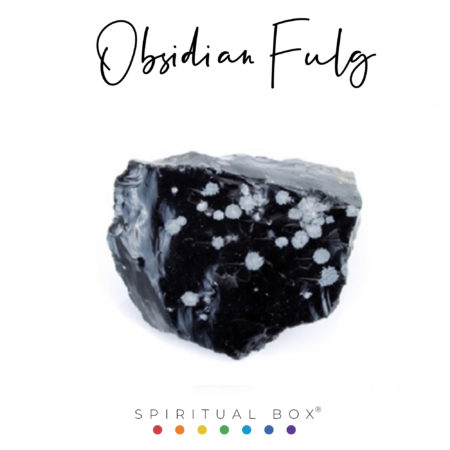 Obsidian Fulg de Nea – Cristalul Purificării și Echilibrului Interior