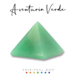 Piramidă Aventurin Verde 3 cm – Noroc, Echilibru și Energie Pozitivă