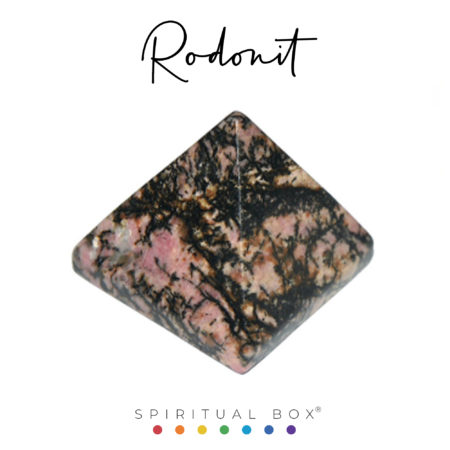 Piramidă Rodonit 3 cm – Vindecare Emoțională, Iubire Necondiționată și Echilibru