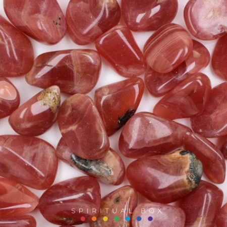 Cristal Rulat Rodonit – Vindecare Emoțională, Iubire și Echilibru
