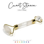 Rola de Masaj din Cristal de Stâncă – 150 mm