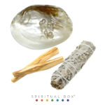 Set Scoică, Salvie și Palo Santo – Purificare Energetică și Aromaterapie Naturală