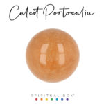 Sfera Calcit Portocaliu 6 cm – Energizare, Creativitate și Optimism