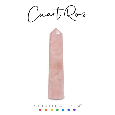 Vârf Cuart Roz 6 cm – Piatra Iubirii și a Armoniei Emoționale