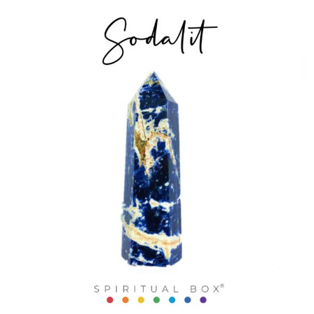 Vârf Sodalit 6 cm – Piatra Înțelepciunii și a Clarității Mentale