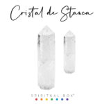 Vârf Cristal de Stâncă 9 cm – Piatra Purificării și a Clarității Energetice