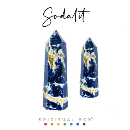 Vârf Sodalit 9 cm – Piatra Înțelepciunii și a Clarității Mentale
