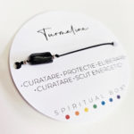 Brățară Turmalină Neagră – Cristal Natural al Protecției Energetice și Împământării, cu Șnur Reglabil