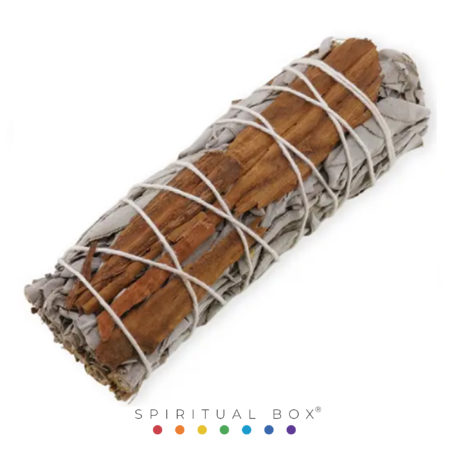 Buchet Salvie Albă cu Scorțișoară - 10cm (California White Sage)